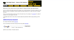 Desktop Screenshot of kleinoak.org